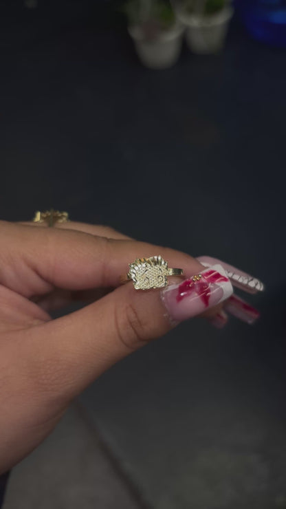 14k Mini Betty Boop Ring