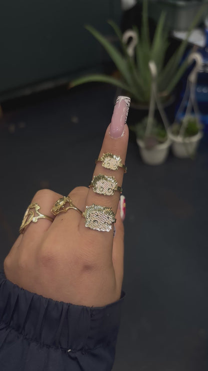 14k Mini Betty Boop Ring